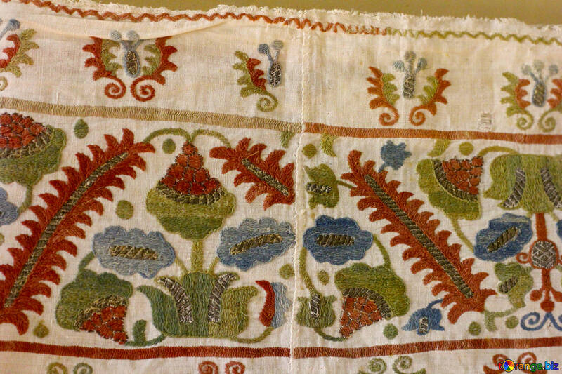 Текстура старовинна народна тканина №44200