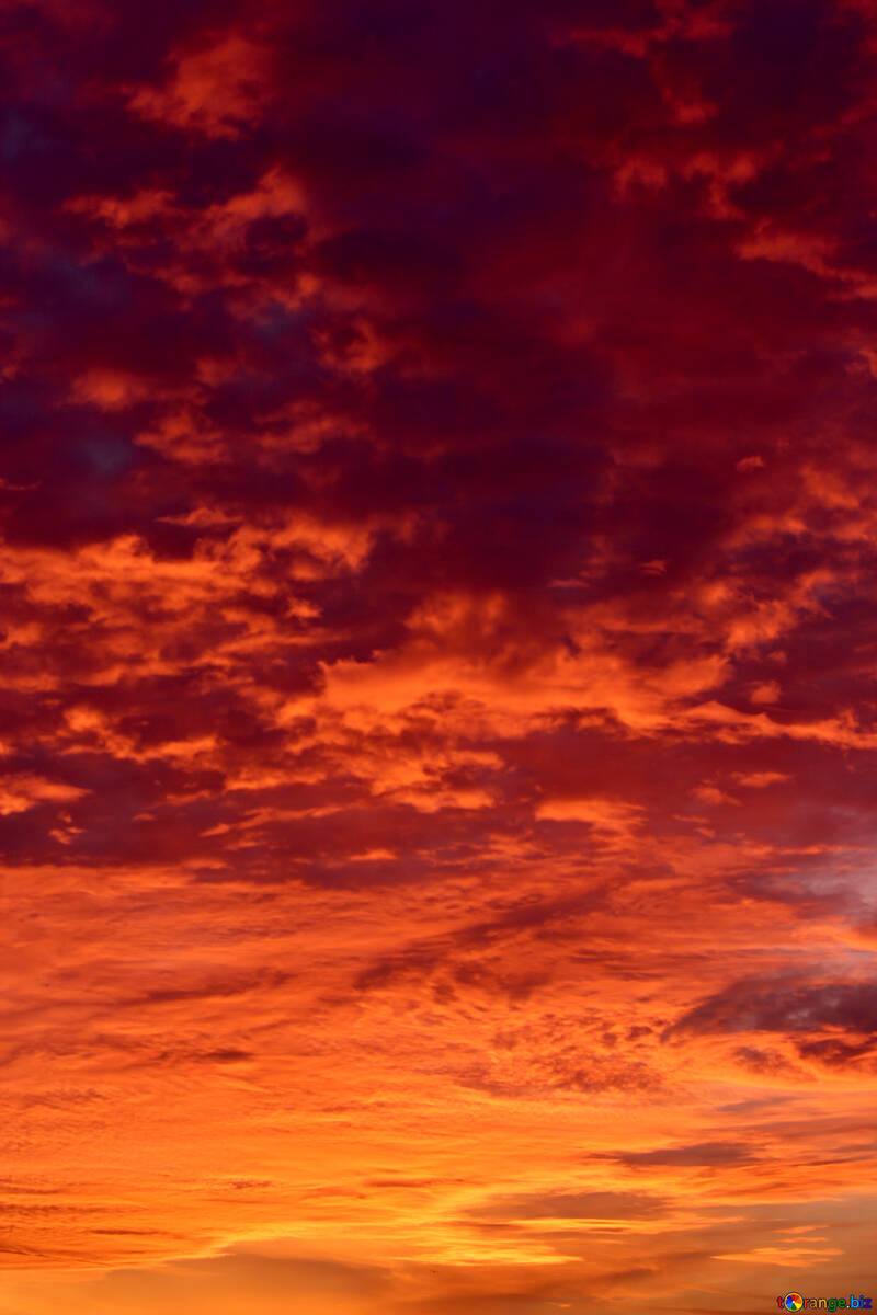 Roter Sonnenuntergang №44626