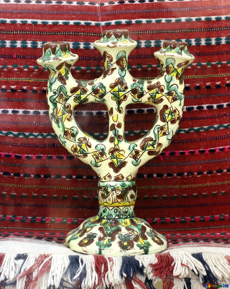 Antiguo candelabro de Ucrania №44294