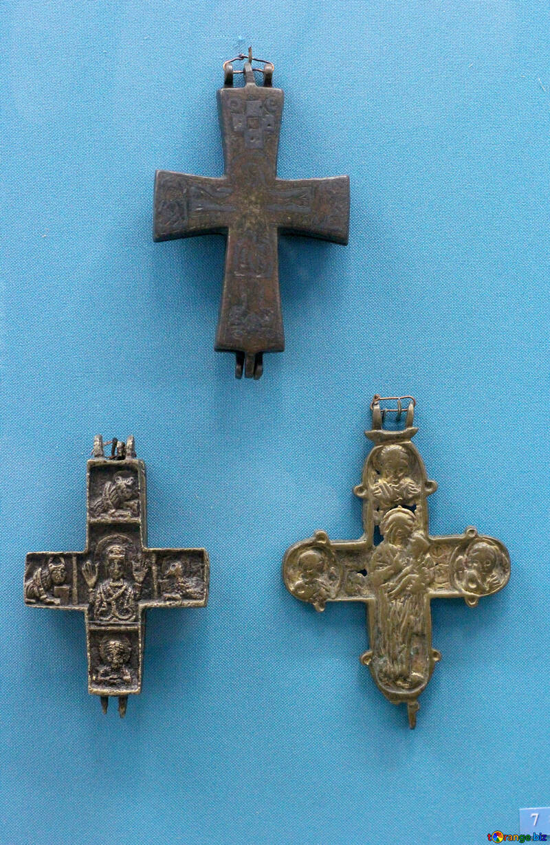 Старовинні натільні хрести №44019