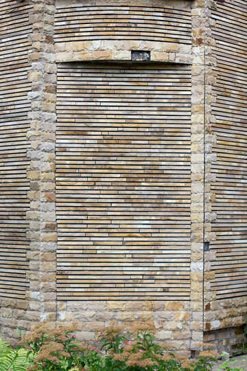 Texture wall stone sandstone №45823