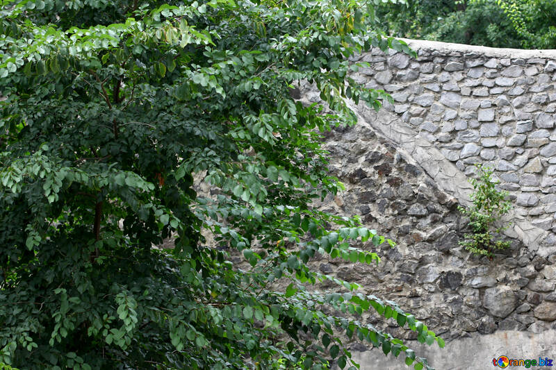 Stone castle wall №45743