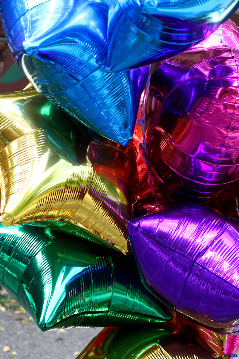 Colored balloons №45880