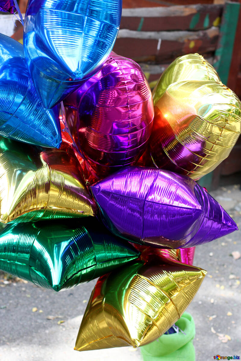 Colored balloons №45882