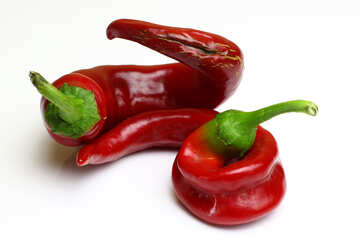The pod of red pepper №46636