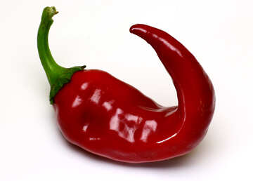 The pod of red pepper №46640