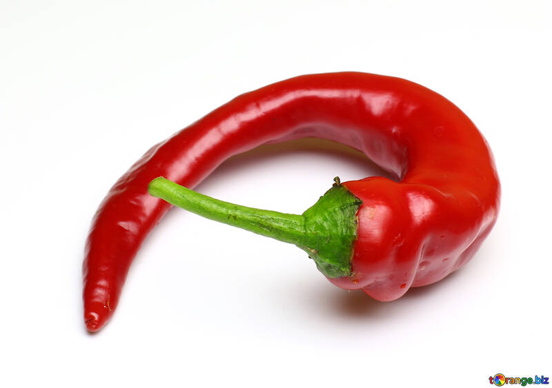 A pod of hot peppers №46675