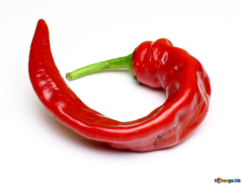 The pod of red pepper №46674