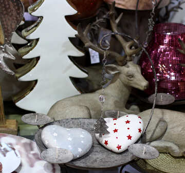 Christmas decorations deer №47585
