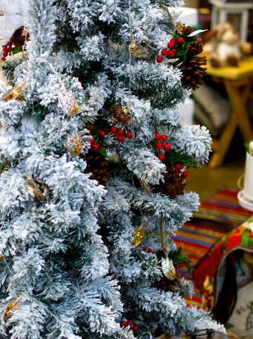 Hermoso árbol de Navidad №47628