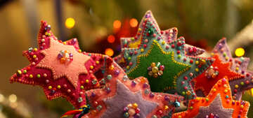 Estrela do Natal decoração artesanal №47948
