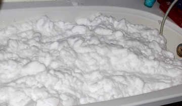 Full bath snow №47960