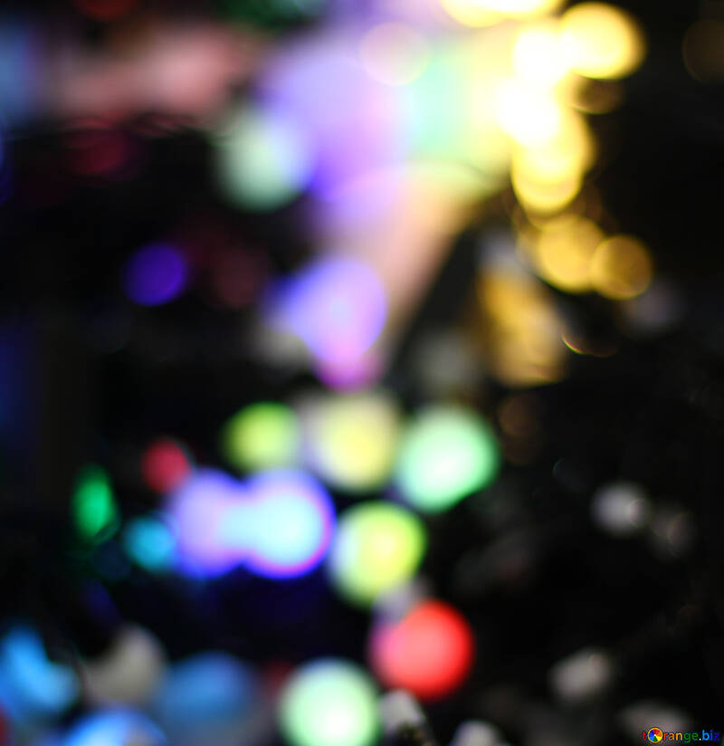 Blurred Christmas Background №47900