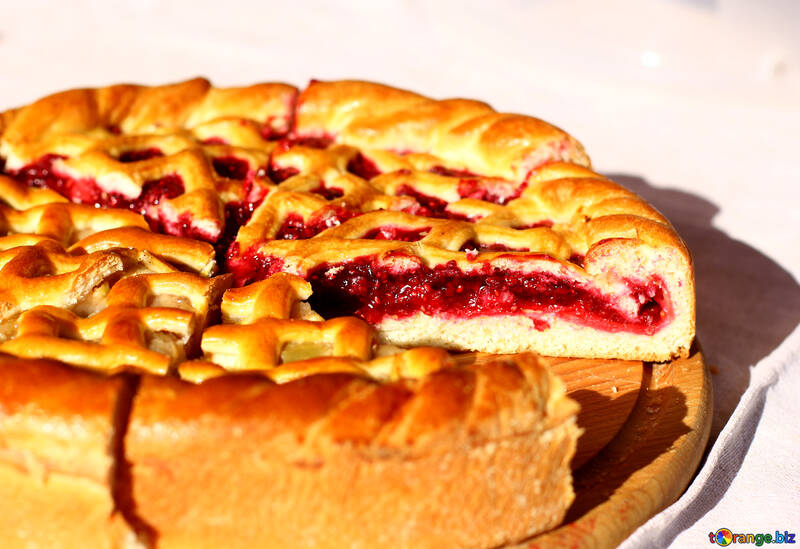 Домашній пиріг з ягодами №47544