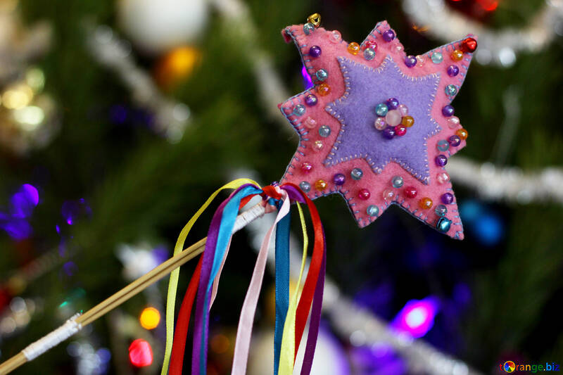 Christmas star decoration handmade №47950