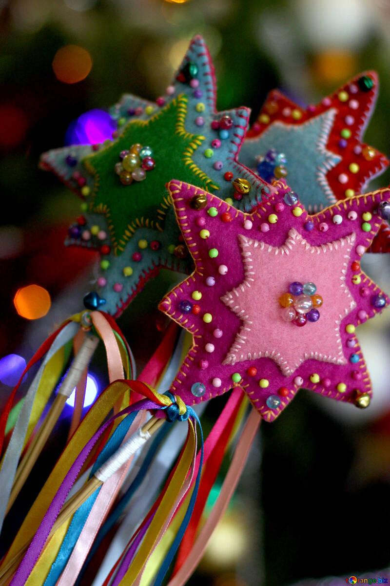 Christmas star decoration handmade №47954