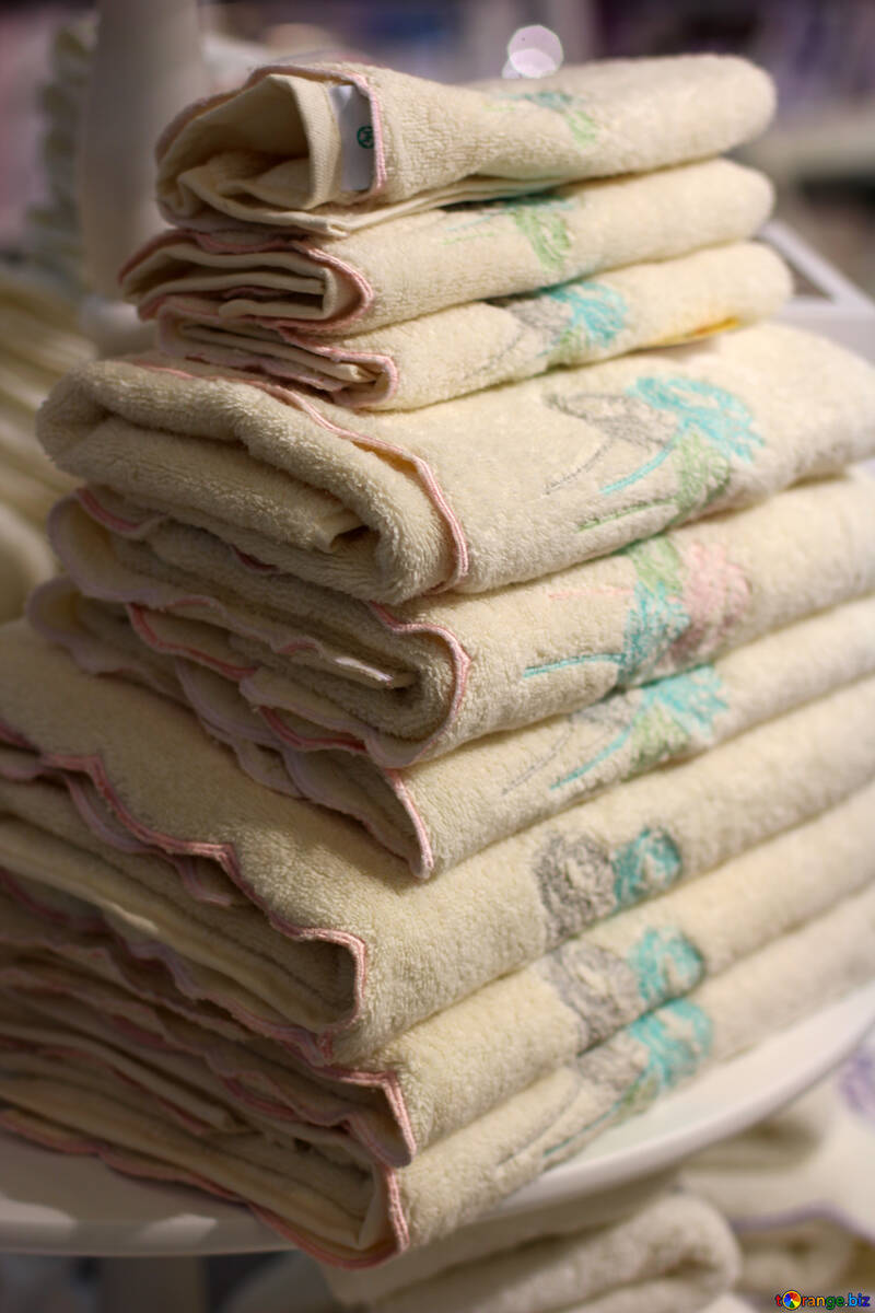 Uma pilha de toalhas №47139