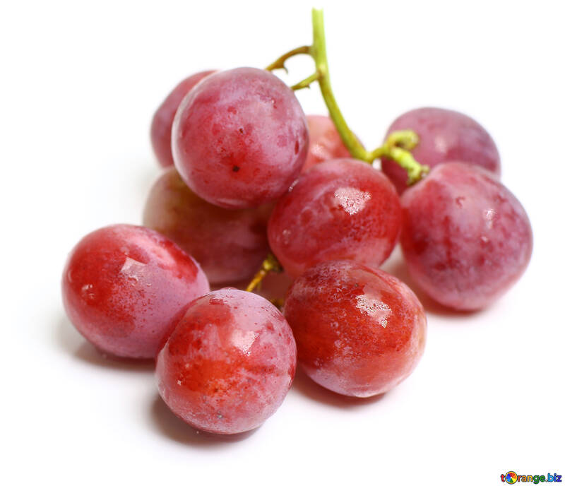 Pink grape isolated on white background №47265