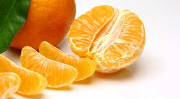 Arrière-plan avec tangerines №48218
