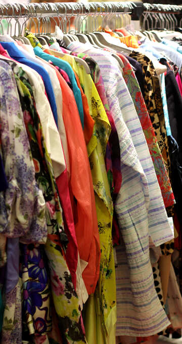 The multi-colored bright clothes №48944