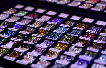 Perlas de vidrio de color de bricolaje №48879