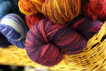 Colored thread for knitting №48990