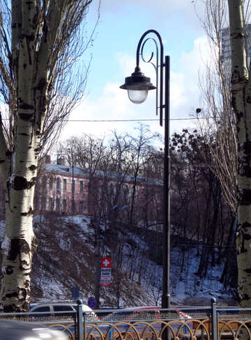 A lâmpada de rua originais №48524
