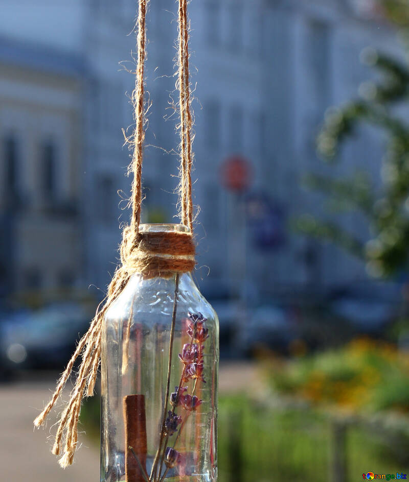 Decoration of glass bottles №48346