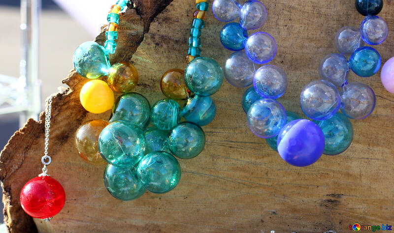 Glass beads №48345