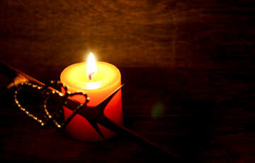 Candle heart №49229