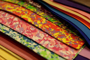 Colorful fabric diy №49125