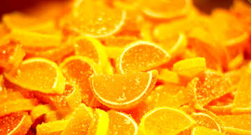 Orange and lemon halves №49307