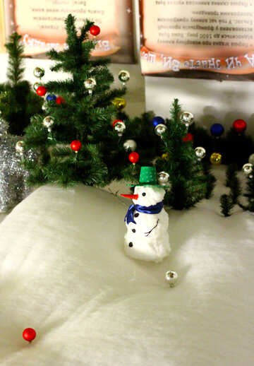 Decoraciones de navidad muñeco de nieve №49420