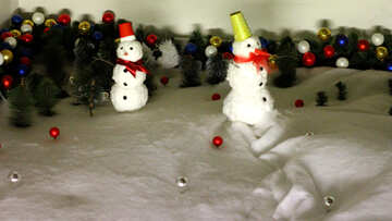 Muñecos de nieve №49386