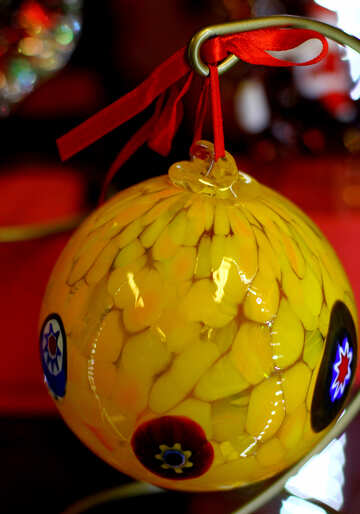 Beautiful Christmas ball №49503