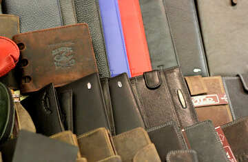 Leather wallets №49166