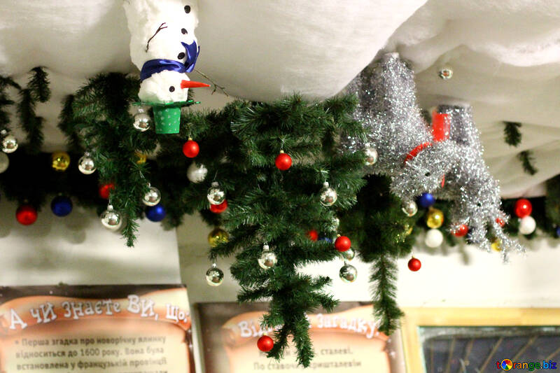 Boneco de neve embaçado de Natal №49419