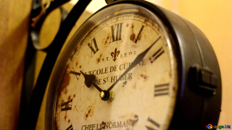 Reloj de pared vintage №49402