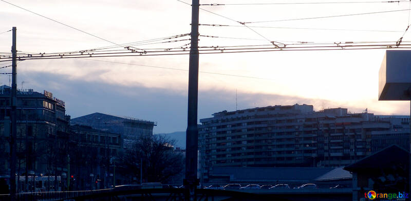 Evening in Geneva №49969