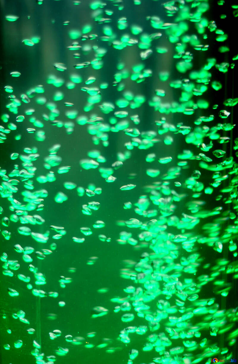 green dots circles background small lights №49289