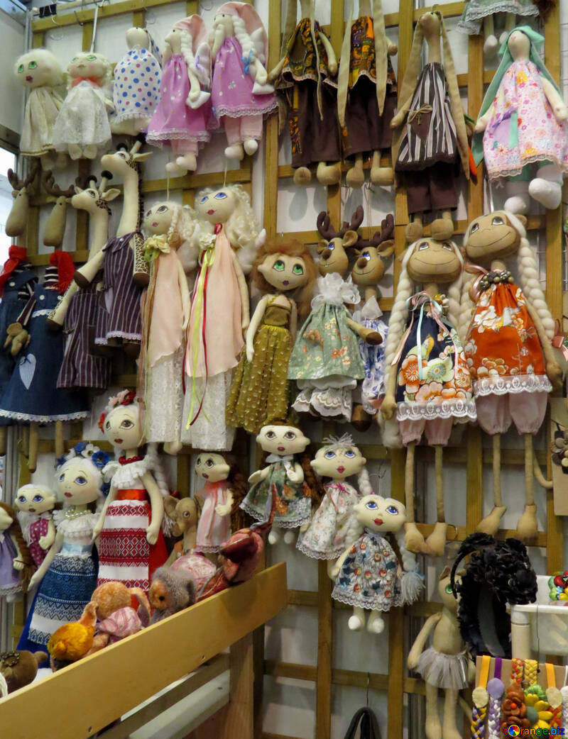 Muñecas juguetes ropa №49048