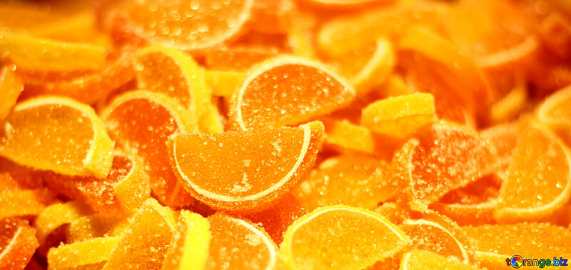 Orange halves №49306