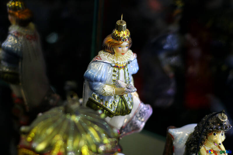 Prince de conte de fées de décorations d`arbre de Noël №49580