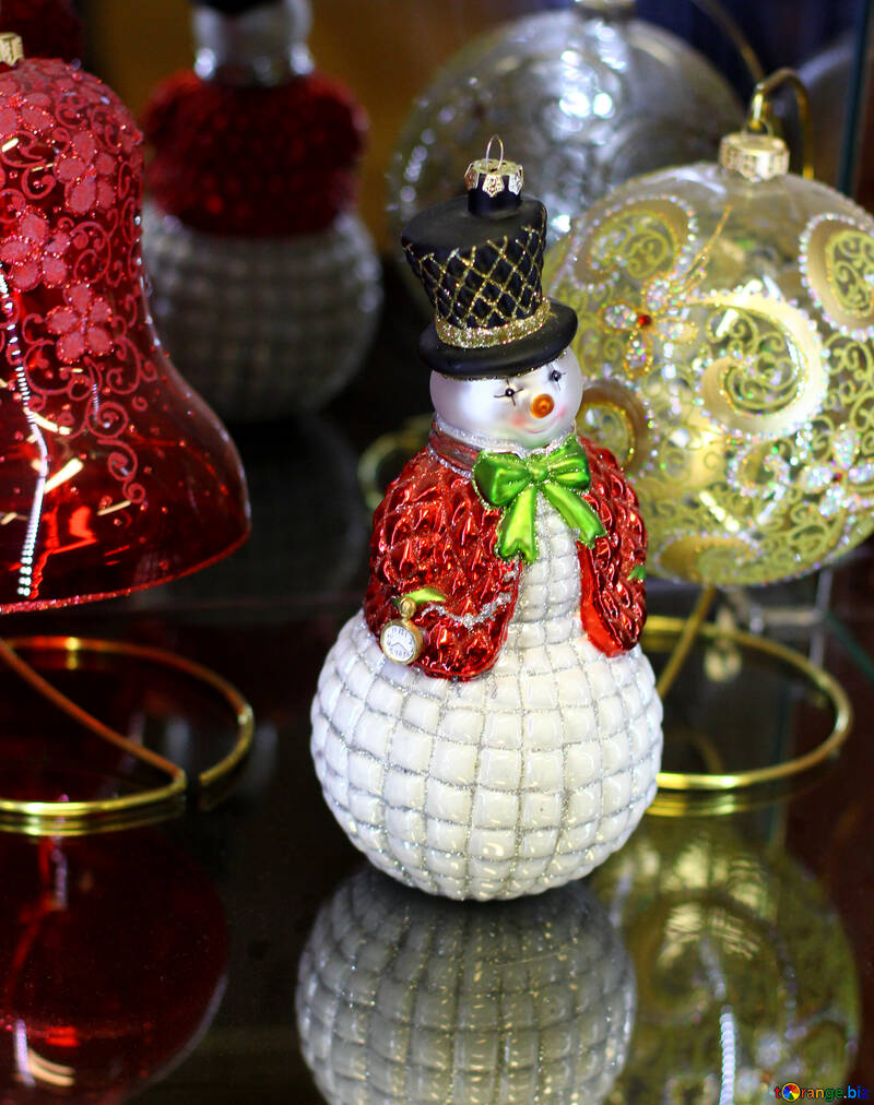 Snowman Christmas Decoration №49570