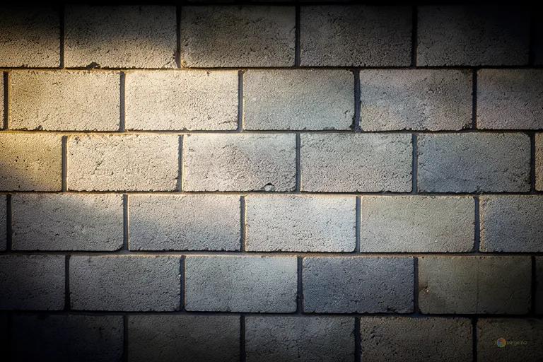 Відреставрована люксова версія Стіна з бетонних блоків. текстура. №5320