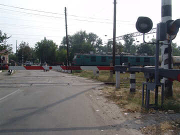 Rail crossing №5874