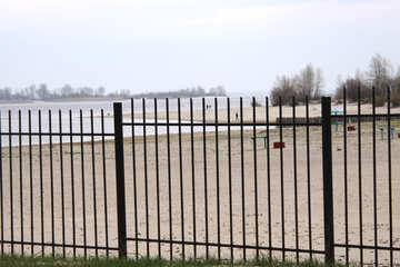 Beach fence. №5180