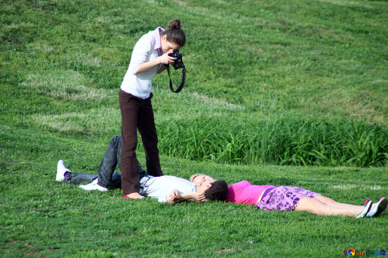 Photoshoot on the grass №5126