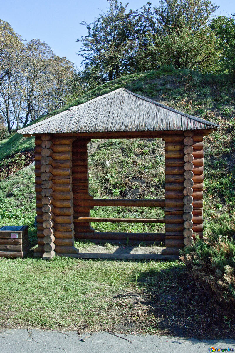 Wooden  arbor . framework. №5668