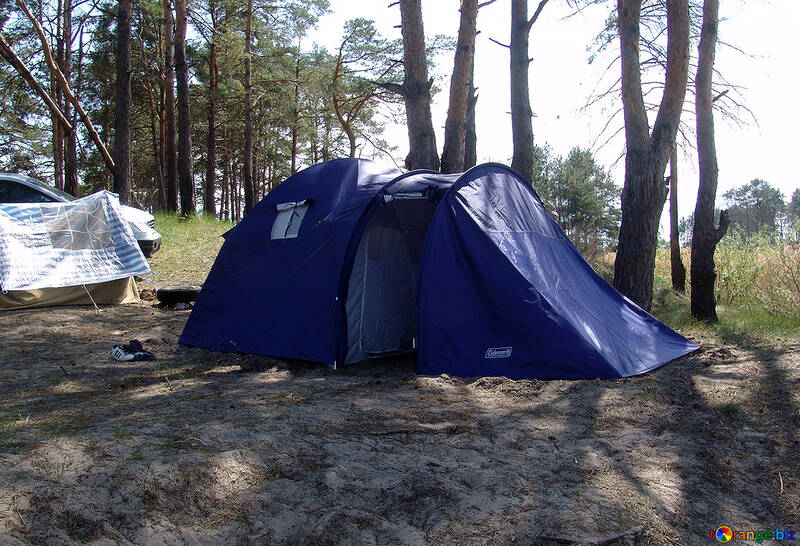 現代  テント キャンプ №5594